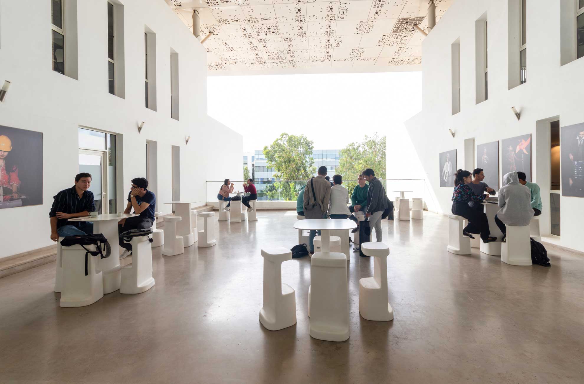 Ecole Centrale de Casablanca — espaces intérieurs